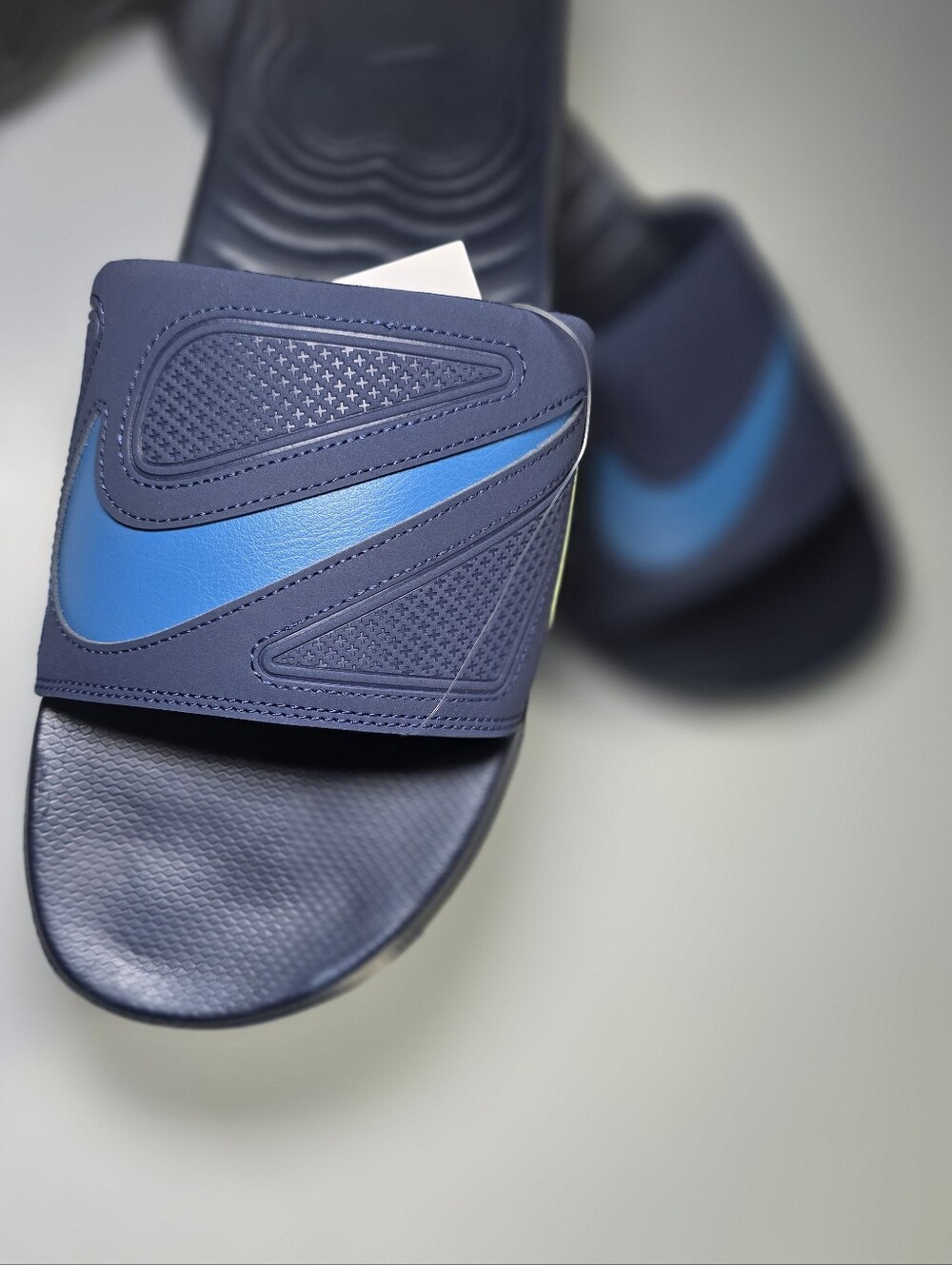 Nike Air Max Cirro Slide Mens Size 13 Midnight Navy Blue Sandals DC1460-401 NEW